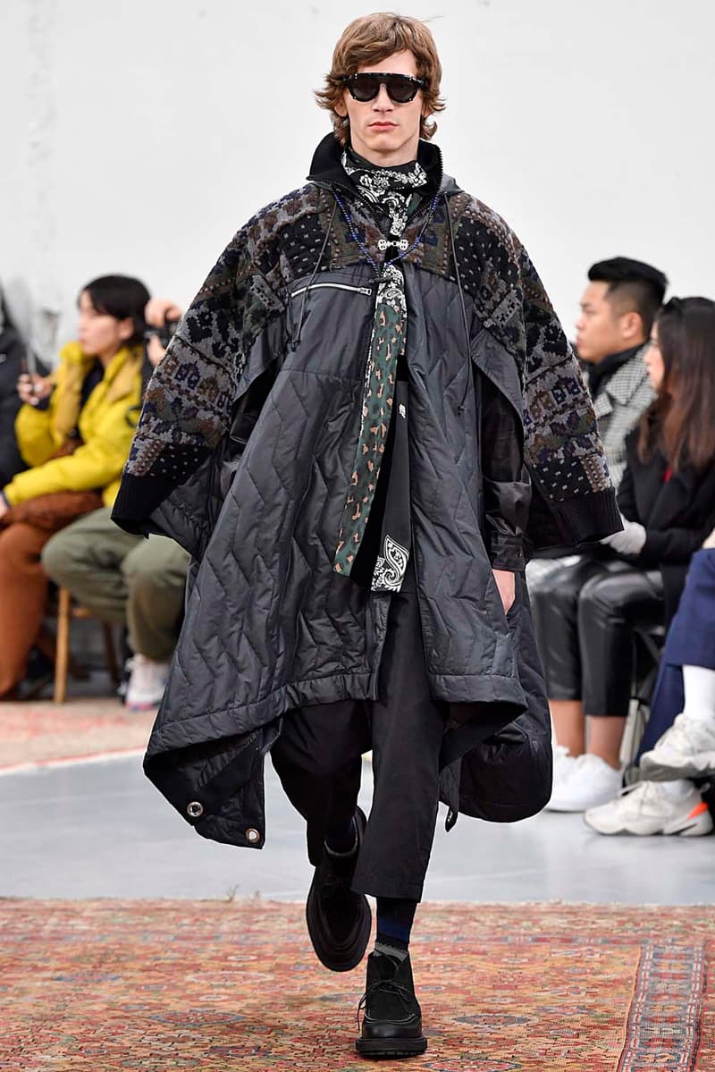 sacai Fall/Winter 2019 Paris Fashion Week Runway collection chitose abe