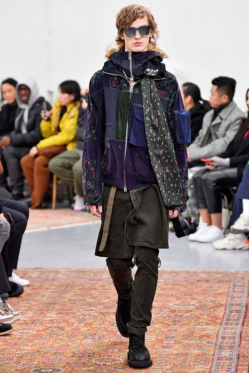 sacai Fall/Winter 2019 Paris Fashion Week Runway collection chitose abe