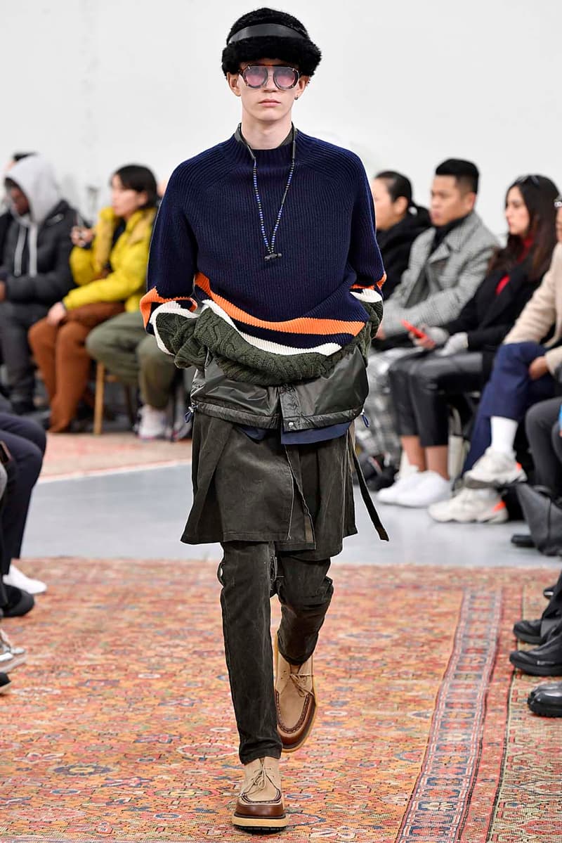 sacai Fall/Winter 2019 Paris Fashion Week Runway collection chitose abe