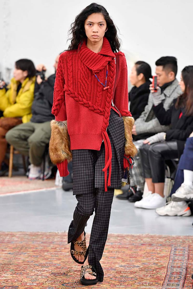 sacai Fall/Winter 2019 Paris Fashion Week Runway collection chitose abe