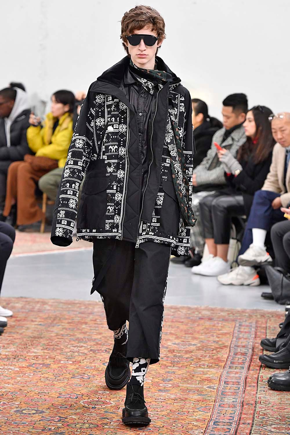 sacai Fall/Winter 2019 Paris Fashion Week Runway collection chitose abe