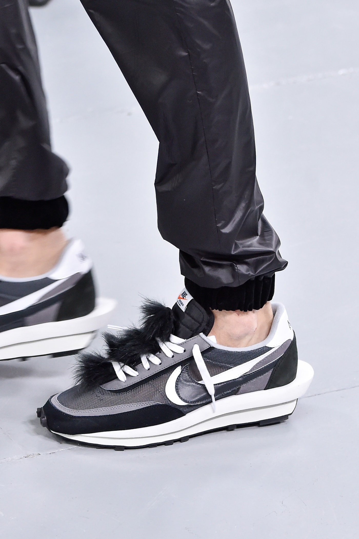 sacai x Nike Sneakers info runway images blazer mid waffle racer fall winter 2019 paris fashion week