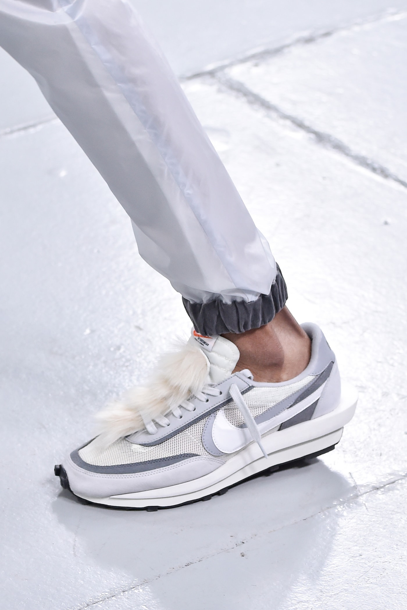 sacai x Nike Sneakers info runway images blazer mid waffle racer fall winter 2019 paris fashion week