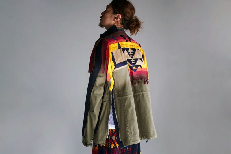 An Editorial Look at sacai's Collaborative SS19 Pendleton & Dr. Woo Goods