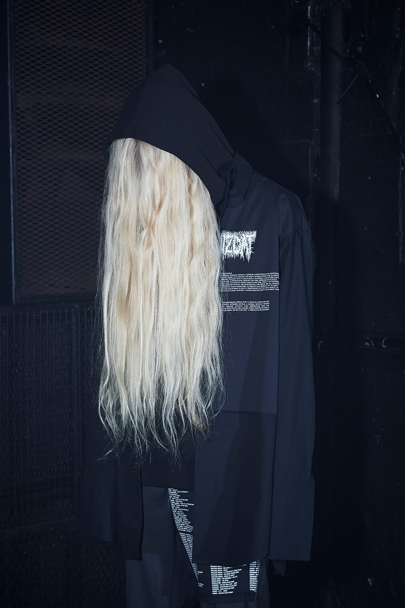 SAMIZDAT by Yang Li Fall Winter 2019 Collection Lookbook Chinese Fashion Designer hoodie t shirt jacket