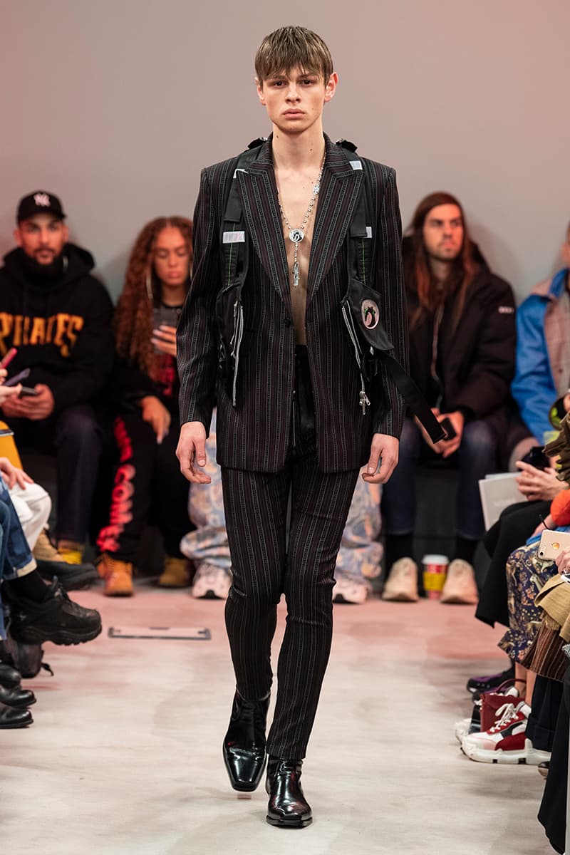 SANKUANZ Runway Presentation Paris Fashion Week Mens Fall Winter 2019 Shangguan Zhe Chinese designer China puma