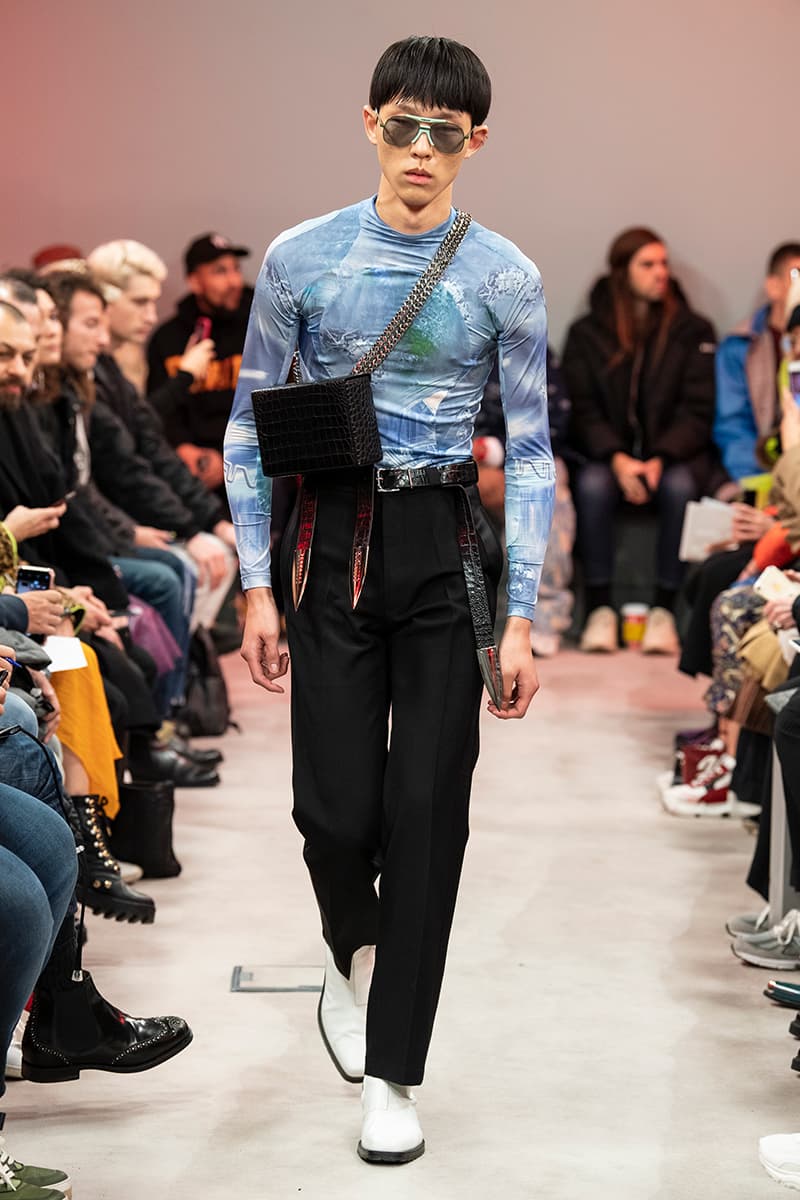 SANKUANZ Runway Presentation Paris Fashion Week Mens Fall Winter 2019 Shangguan Zhe Chinese designer China puma