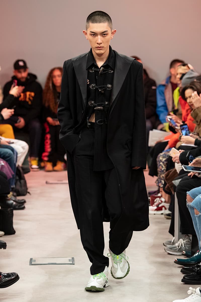 SANKUANZ Runway Presentation Paris Fashion Week Mens Fall Winter 2019 Shangguan Zhe Chinese designer China puma