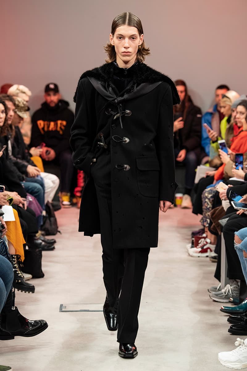 SANKUANZ Runway Presentation Paris Fashion Week Mens Fall Winter 2019 Shangguan Zhe Chinese designer China puma