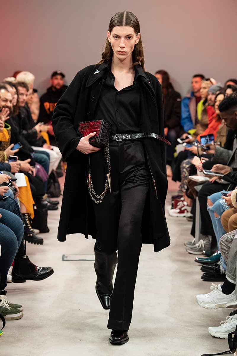 SANKUANZ Runway Presentation Paris Fashion Week Mens Fall Winter 2019 Shangguan Zhe Chinese designer China puma