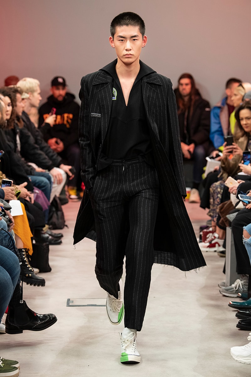 SANKUANZ Runway Presentation Paris Fashion Week Mens Fall Winter 2019 Shangguan Zhe Chinese designer China puma