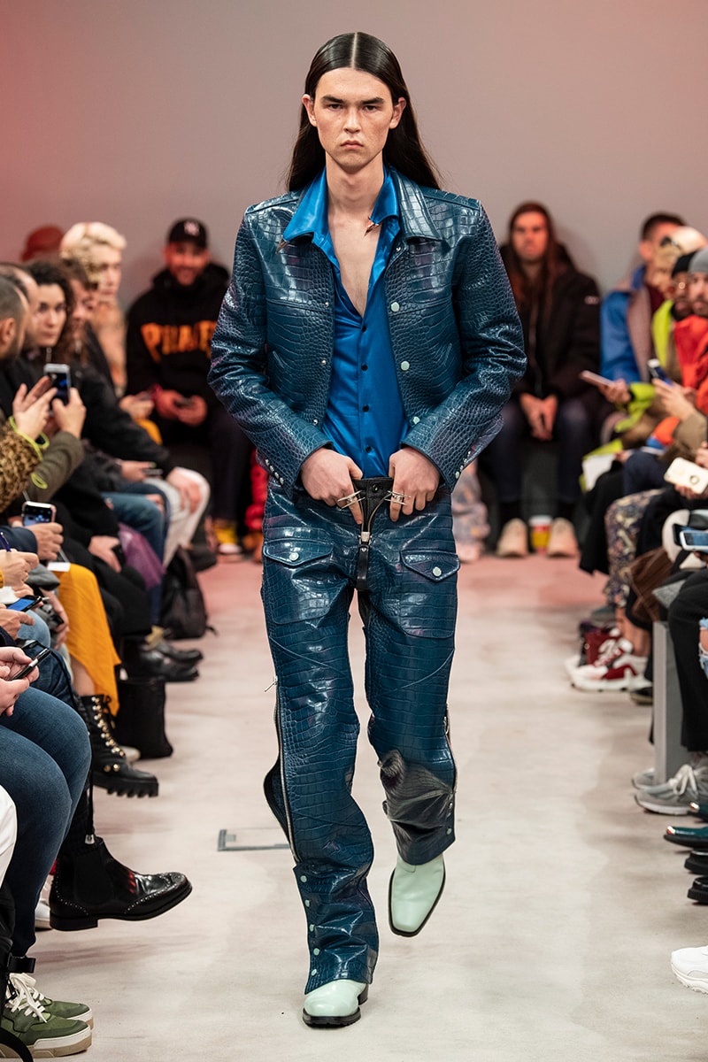 SANKUANZ Runway Presentation Paris Fashion Week Mens Fall Winter 2019 Shangguan Zhe Chinese designer China puma