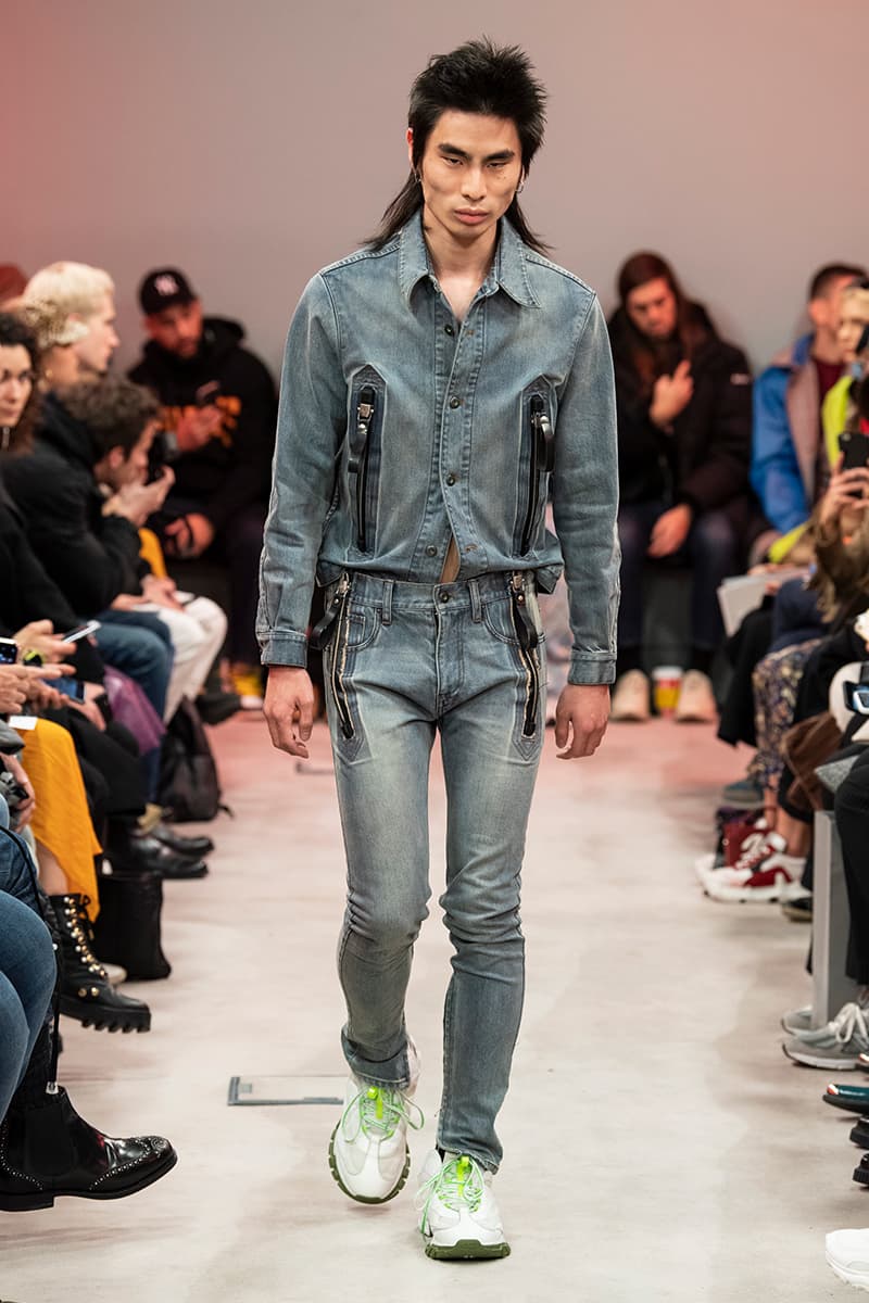 SANKUANZ Runway Presentation Paris Fashion Week Mens Fall Winter 2019 Shangguan Zhe Chinese designer China puma