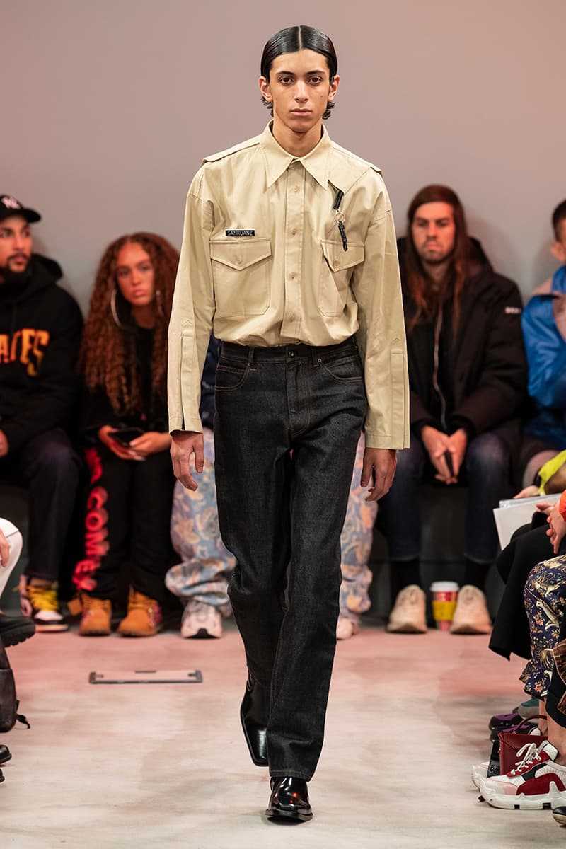 SANKUANZ Runway Presentation Paris Fashion Week Mens Fall Winter 2019 Shangguan Zhe Chinese designer China puma