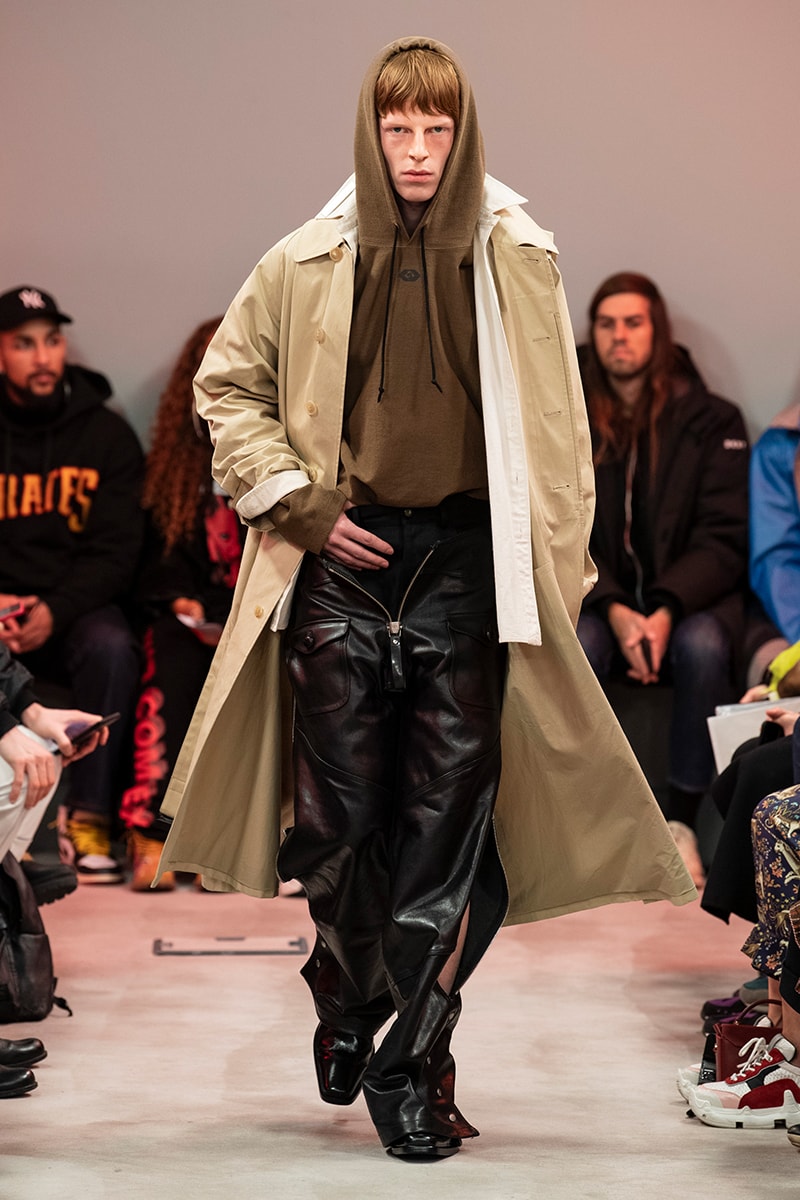 SANKUANZ Runway Presentation Paris Fashion Week Mens Fall Winter 2019 Shangguan Zhe Chinese designer China puma