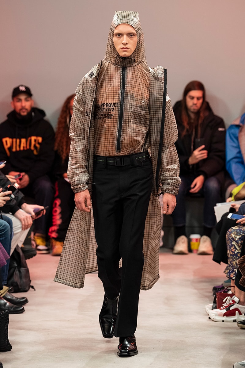SANKUANZ Runway Presentation Paris Fashion Week Mens Fall Winter 2019 Shangguan Zhe Chinese designer China puma