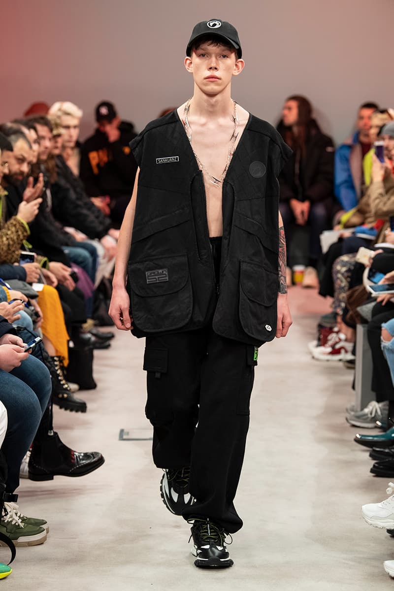 SANKUANZ Runway Presentation Paris Fashion Week Mens Fall Winter 2019 Shangguan Zhe Chinese designer China puma