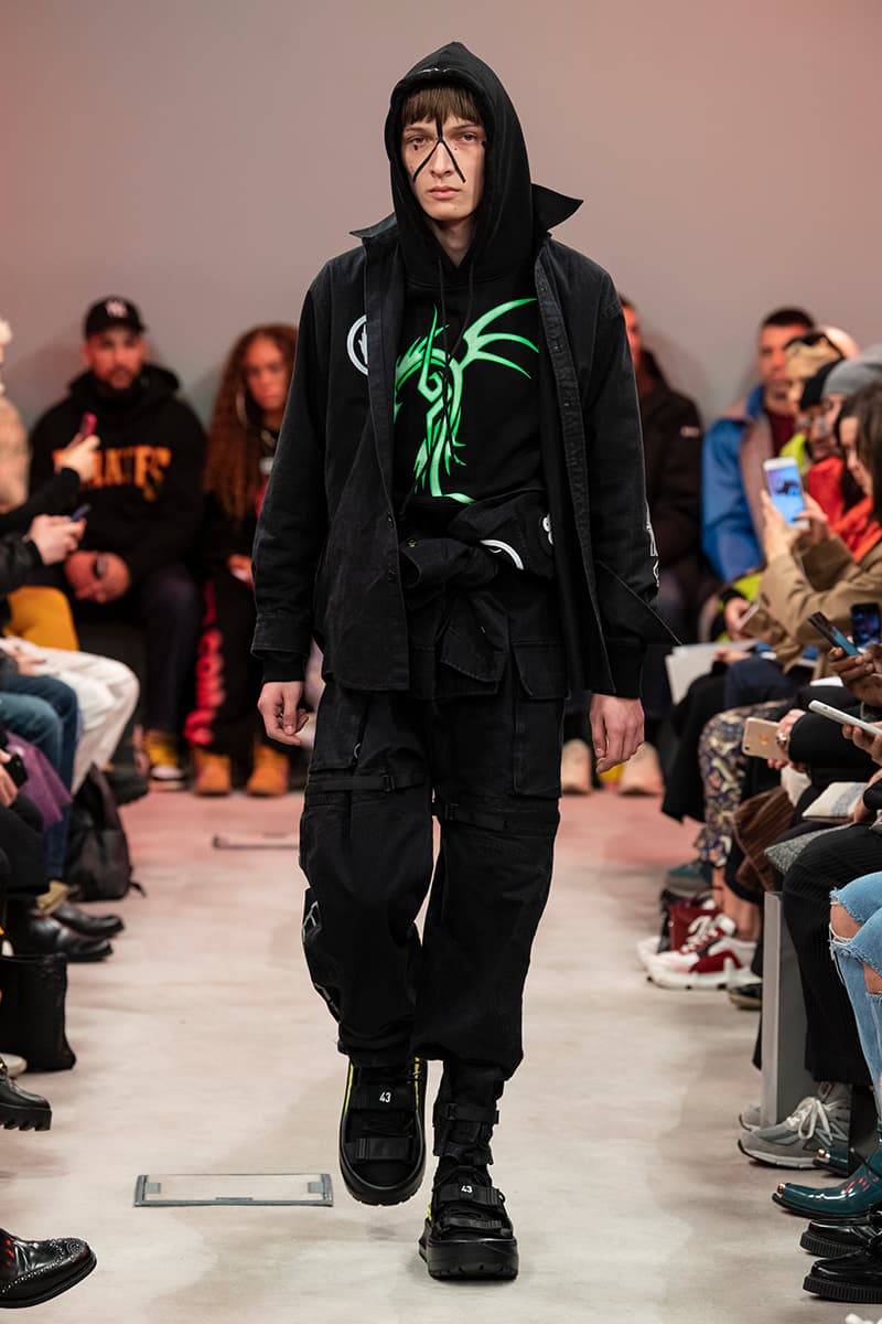 SANKUANZ Runway Presentation Paris Fashion Week Mens Fall Winter 2019 Shangguan Zhe Chinese designer China puma