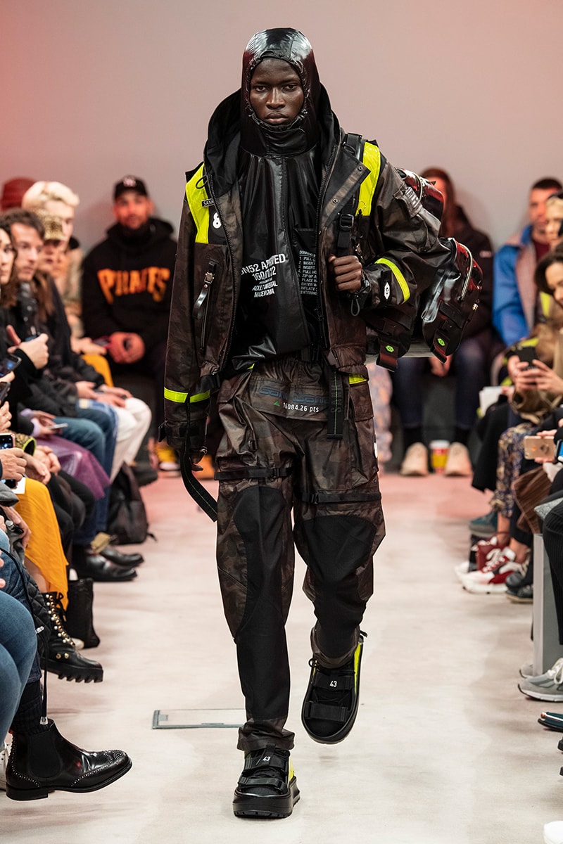 SANKUANZ Runway Presentation Paris Fashion Week Mens Fall Winter 2019 Shangguan Zhe Chinese designer China puma