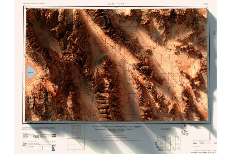 scott reinhard three dimensional maps artwork