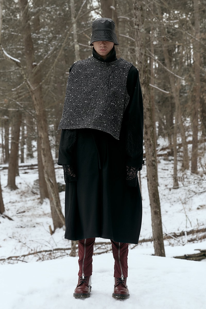 SIKI IM Fall Winter 2019 Collection Lookbook jacket pants hats shirt coat Info