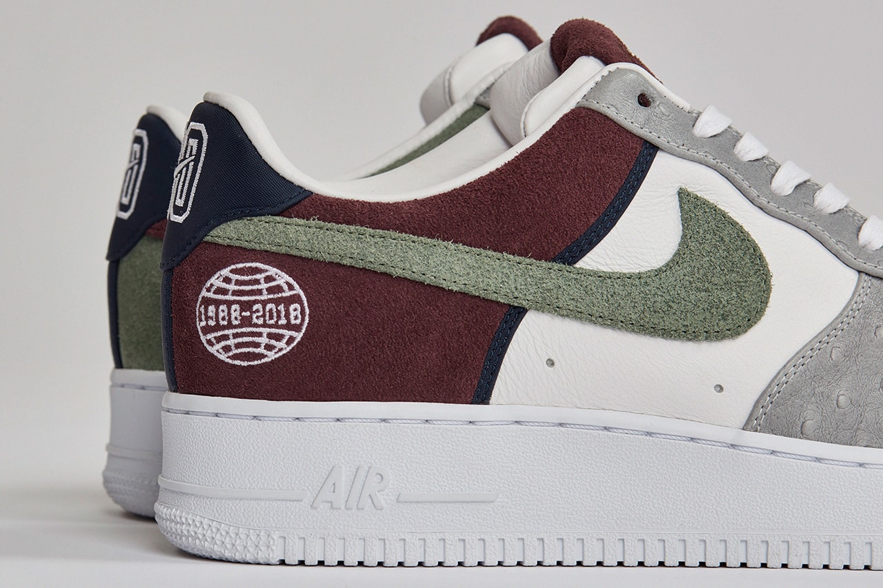 Sneakersnstuff "Fryken" Nike 30th Anniversary Collection Collab Collaboration Shoes Trainers Kicks Sneakers Footwear F&F Friends and Family Cop Purchase Buy Info Release Details Air Force 1