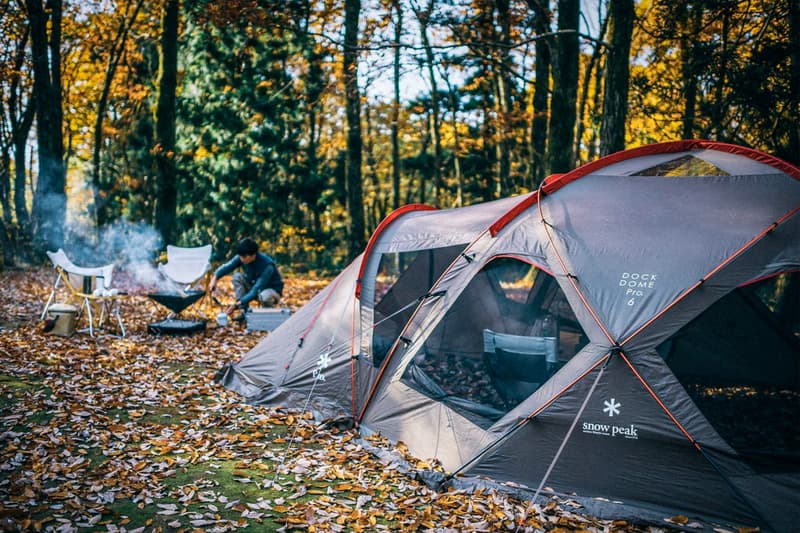 Snow Peak Dock Dome Pro 6 Release Info tent camping outdoors 