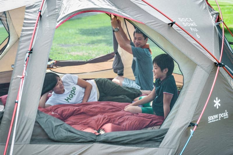 Snow Peak Dock Dome Pro 6 Release Info tent camping outdoors