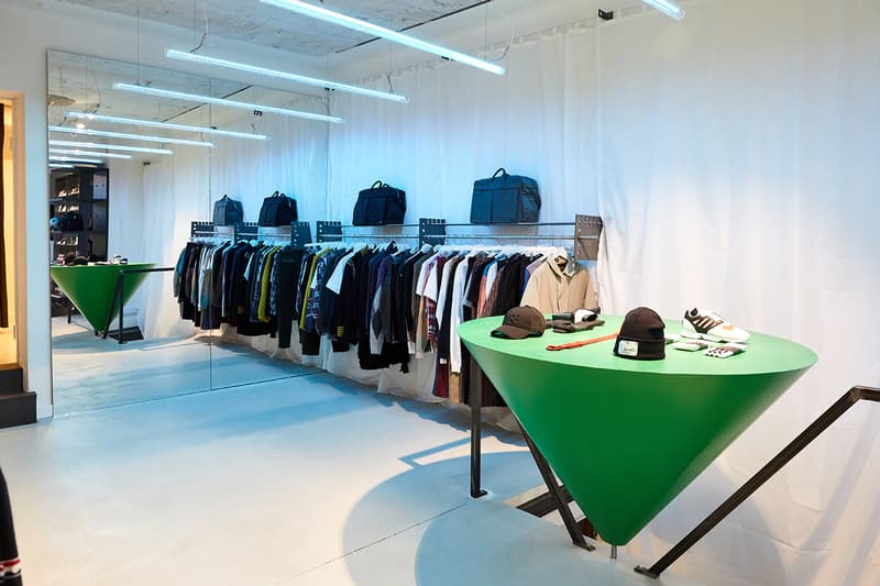 SOTO Berlin Store Johannes Offerhaus Sneaker Wall Stefan Damnig Light Installation Caliroots Reopen New Inside Look Art sotostore sneaker wall