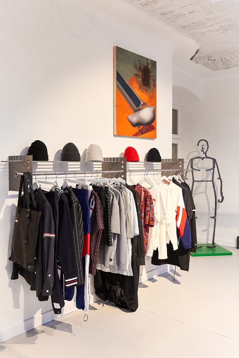 SOTO Berlin Store Johannes Offerhaus Sneaker Wall Stefan Damnig Light Installation Caliroots Reopen New Inside Look Art sotostore sneaker wall