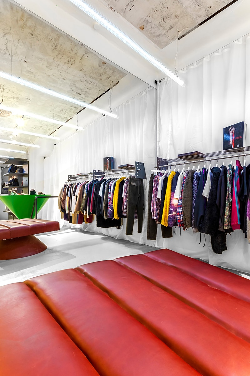 SOTO Berlin Store Johannes Offerhaus Sneaker Wall Stefan Damnig Light Installation Caliroots Reopen New Inside Look Art sotostore sneaker wall
