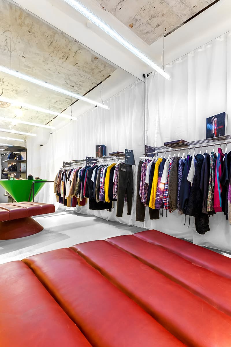 SOTO Berlin Store Johannes Offerhaus Sneaker Wall Stefan Damnig Light Installation Caliroots Reopen New Inside Look Art sotostore sneaker wall