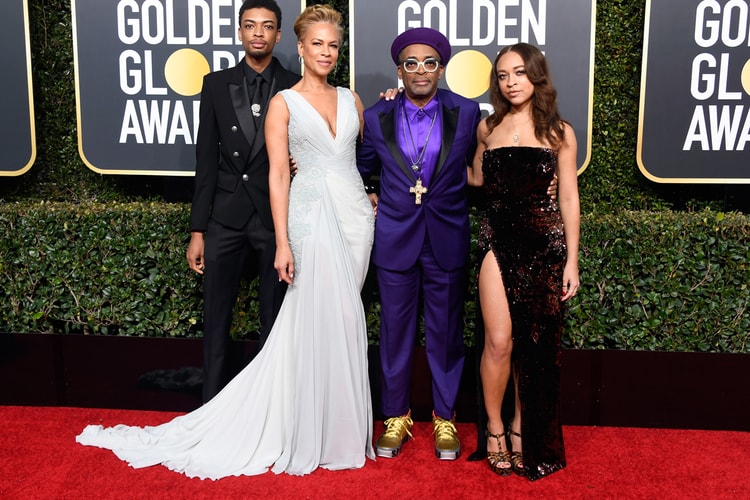 Spike Lee Wore Custom Jordans to the Golden Globes