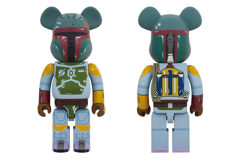Medicom Toy "Boba Fett" Bearbrick Reissue Japanese toys Japan 400% be@rbrick