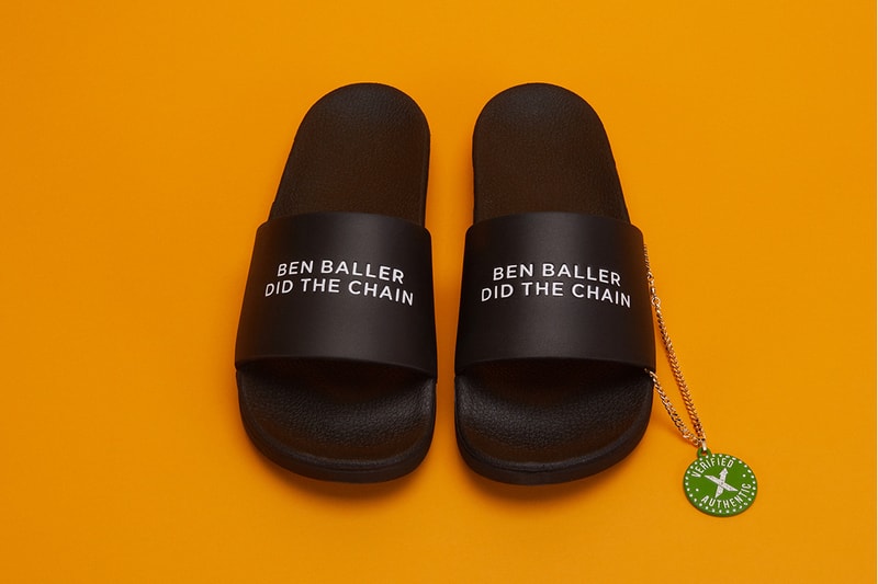 Stockx and Ben Baller Team up to Drop New Slides "ben baller did the chain" blind auction IPO 800 pairs release info pricing stockist straye footwear supra 