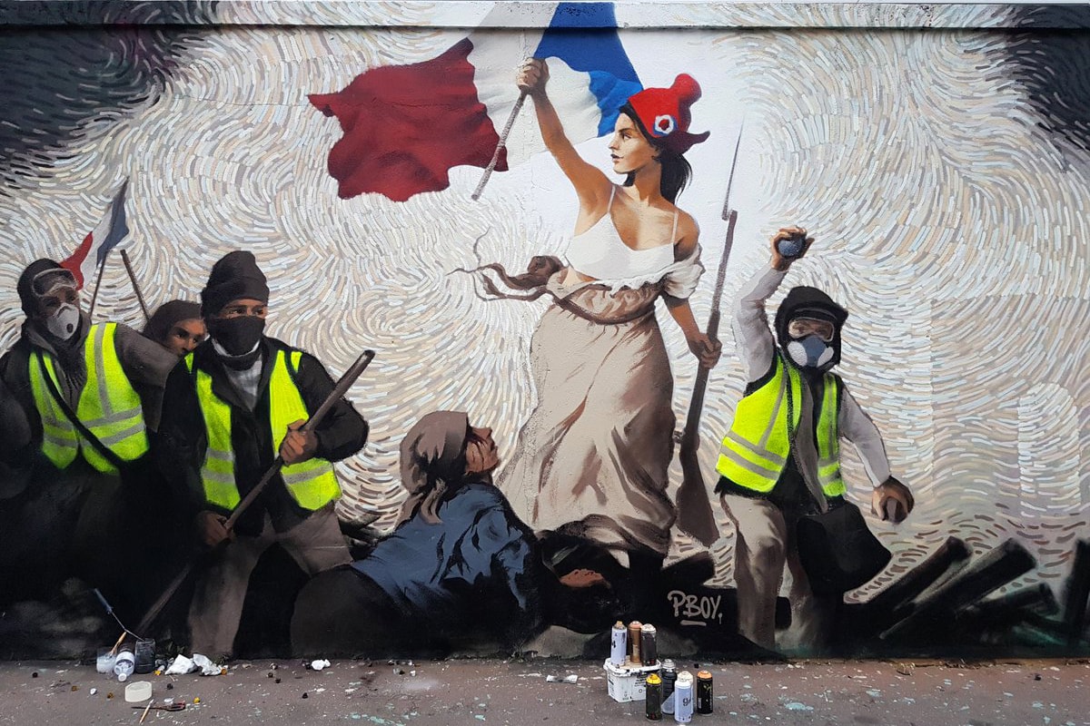 Parisian Mural Embedded With 1000 of Bitcoin street art mural french artist pascal boyart 0.26btc antoine giver puzzle Mural