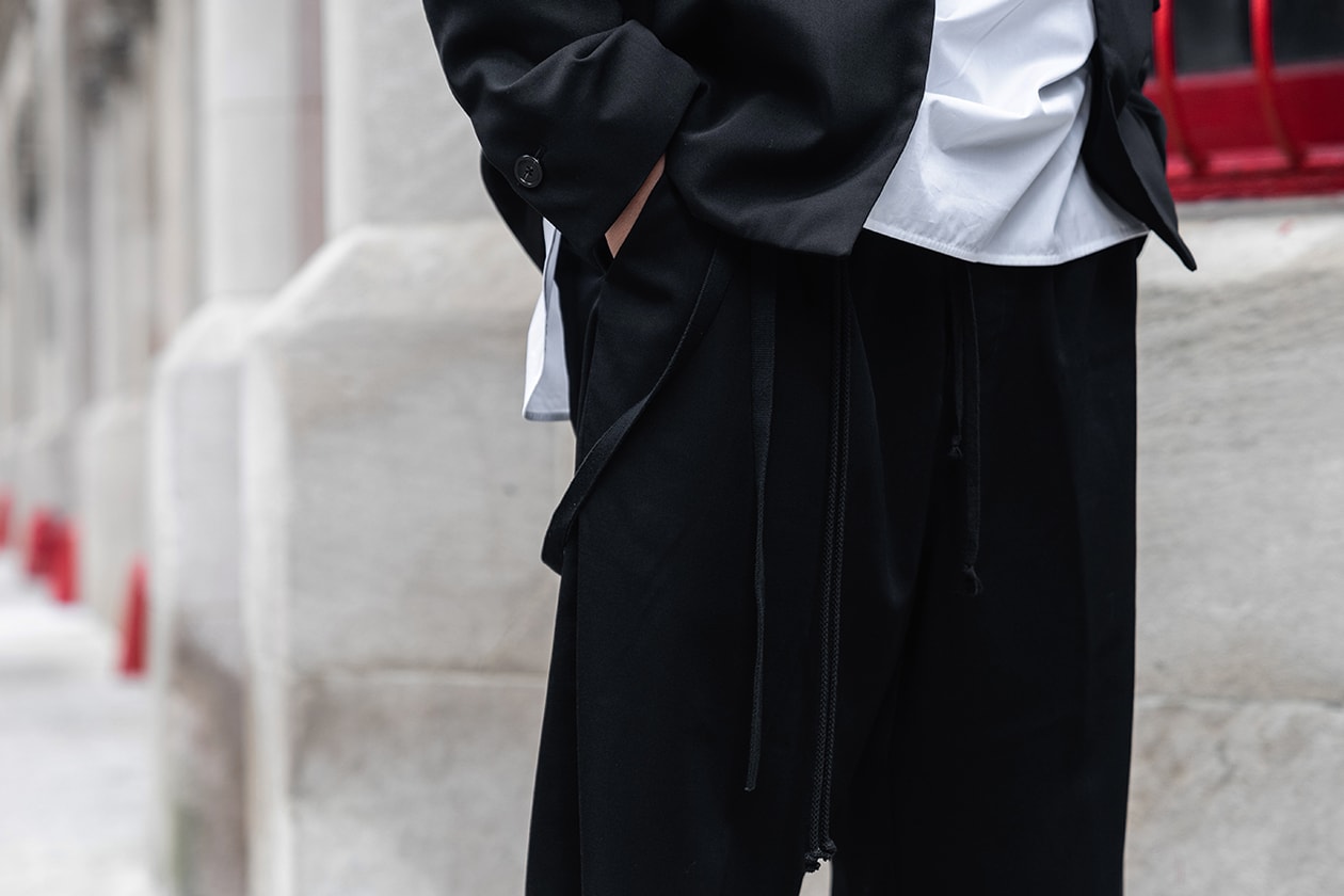 streetsnaps style fashion photograph sung bang loit director manager yohji yamamoto raf simons jil sander kiko kostadinov asics rings