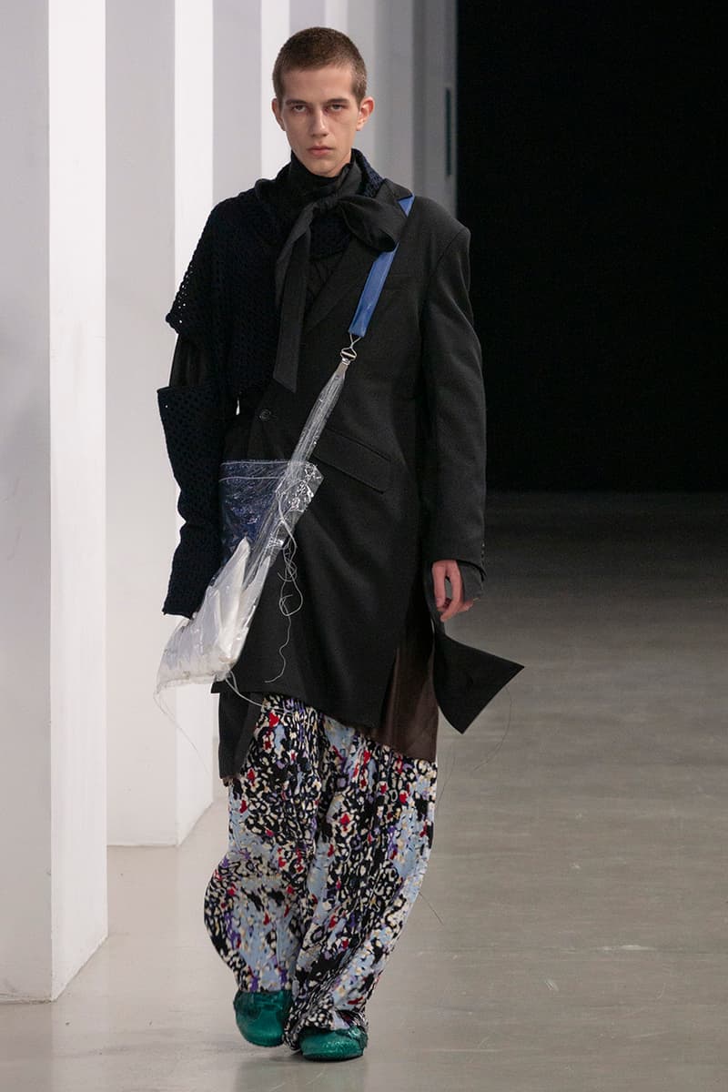 sulvam Fall/Winter 2019 Runway Collection paris fashion week menswear teppei fujita