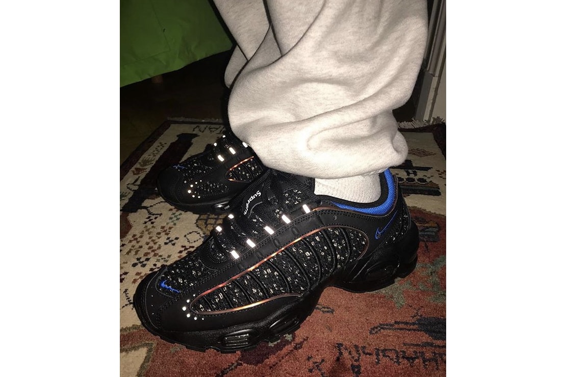 Supreme X Nike Air Max 4 Tailwind First Look Hypebeast