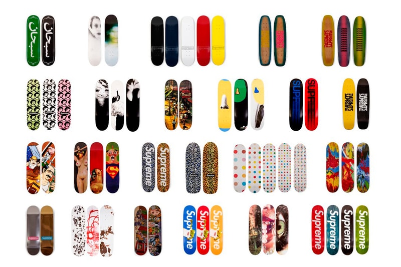 Sotheby's Supreme Skatedeck Auction/Louis Vuitton Drop