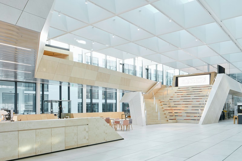 Crystalline Design of Swarovski's New Headquarters Brightens Up the Industrial Area Austria Wattens Snohetta images location info 
