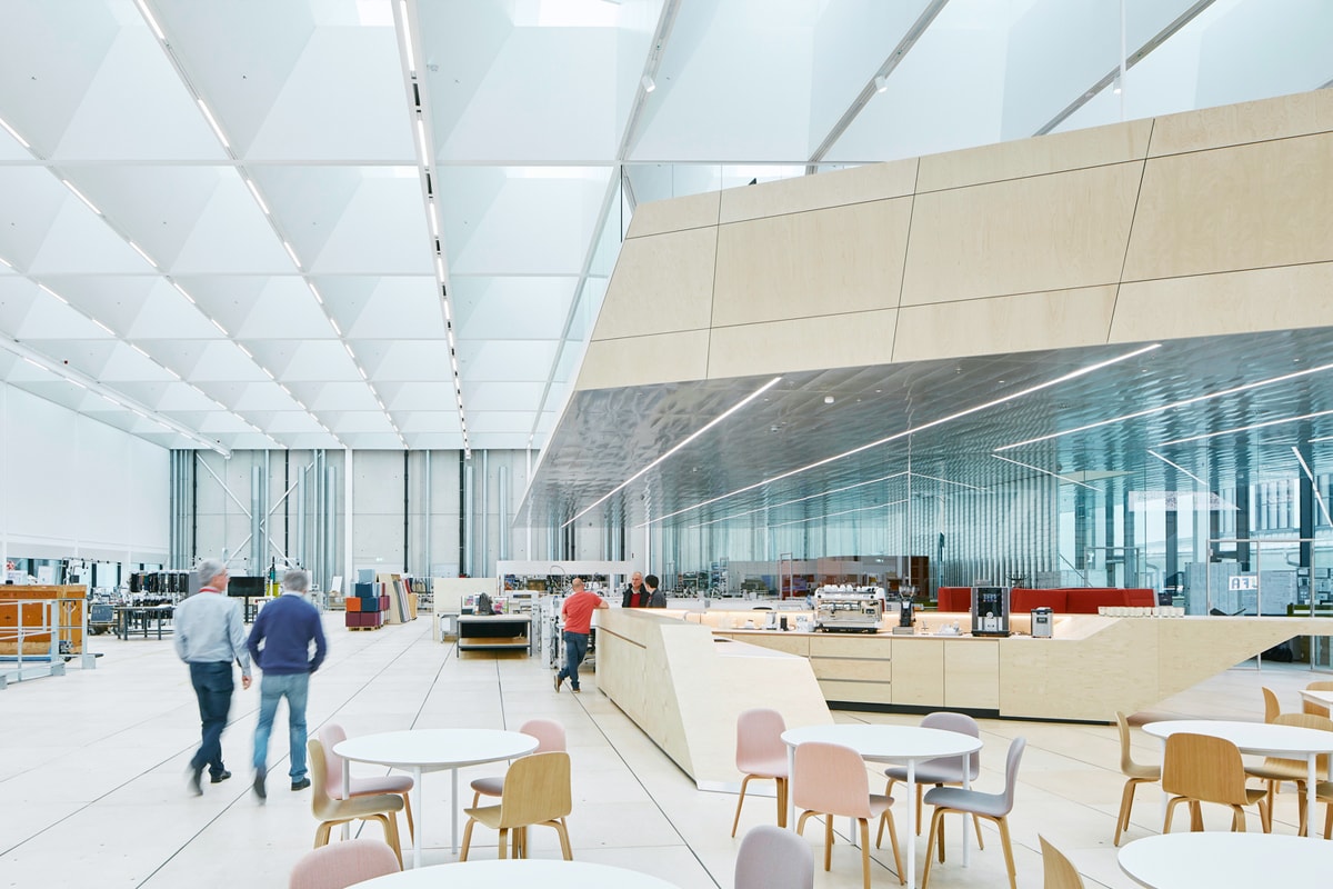 Crystalline Design of Swarovski's New Headquarters Brightens Up the Industrial Area Austria Wattens Snohetta images location info 