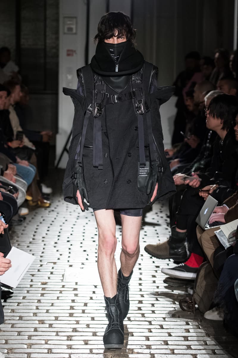 TAKAHIROMIYASHITA TheSoloist. Fall Winter 2019 paris fashion week Collection runway show one 1 my way takahiro miyashita