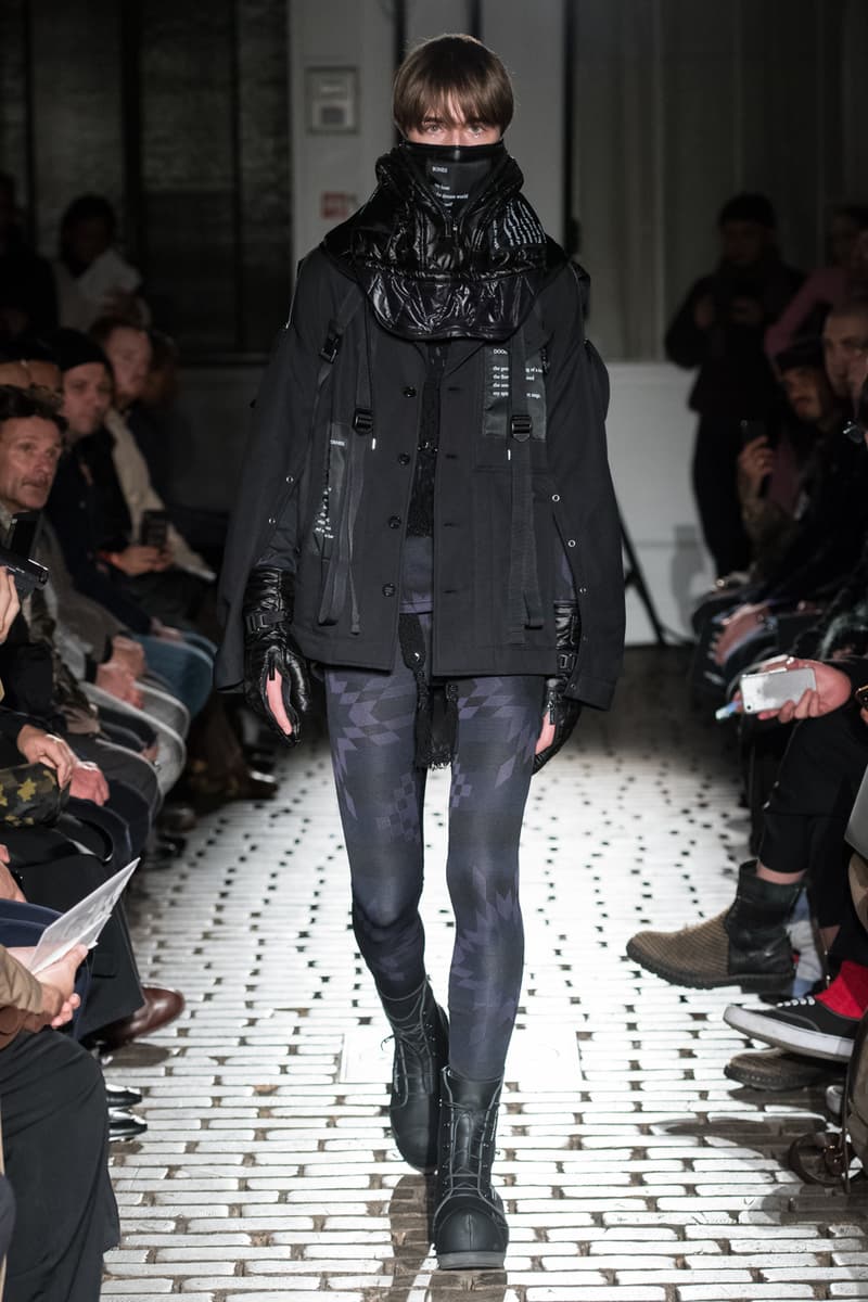TAKAHIROMIYASHITA TheSoloist. Fall Winter 2019 paris fashion week Collection runway show one 1 my way takahiro miyashita