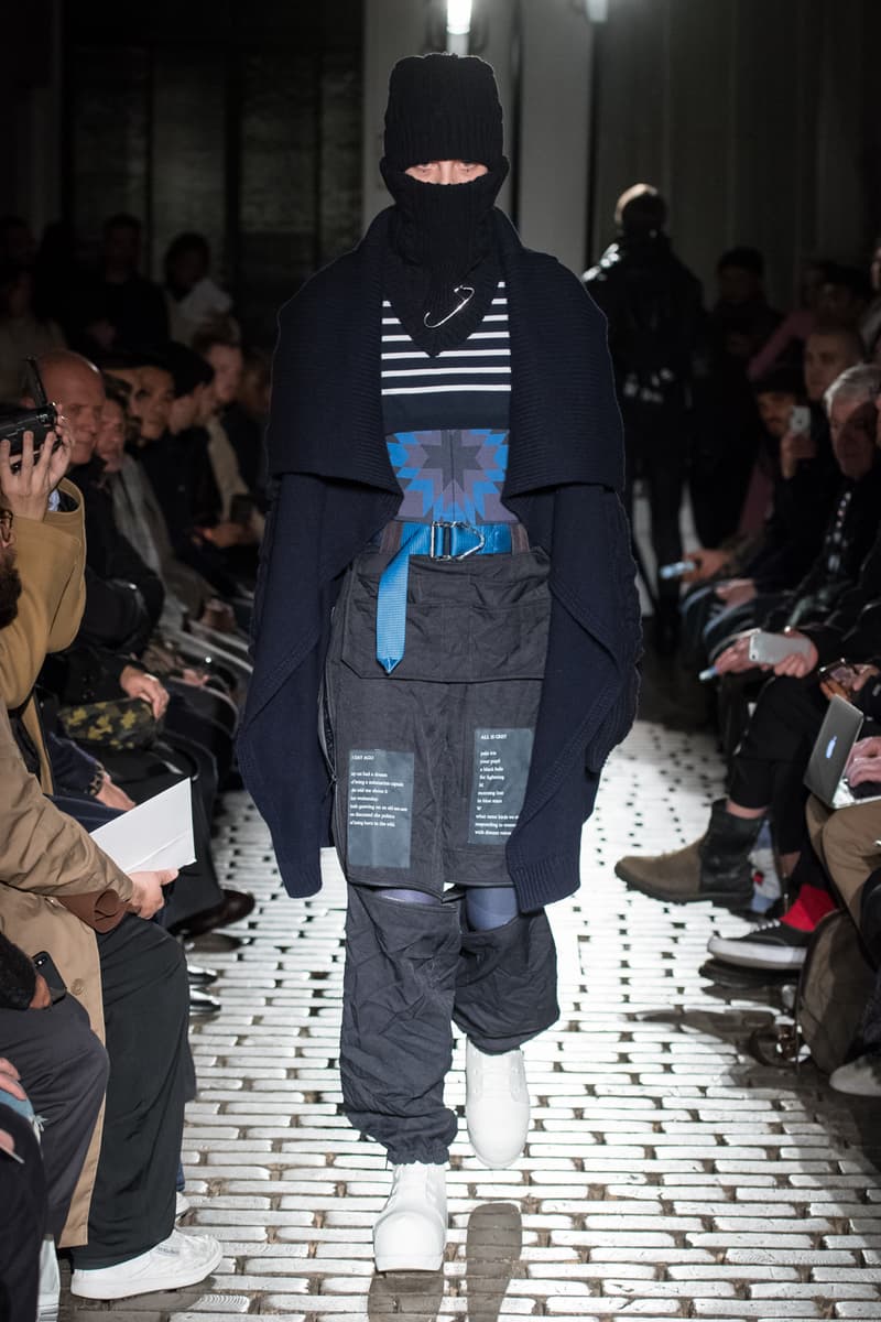 TAKAHIROMIYASHITA TheSoloist. Fall Winter 2019 paris fashion week Collection runway show one 1 my way takahiro miyashita