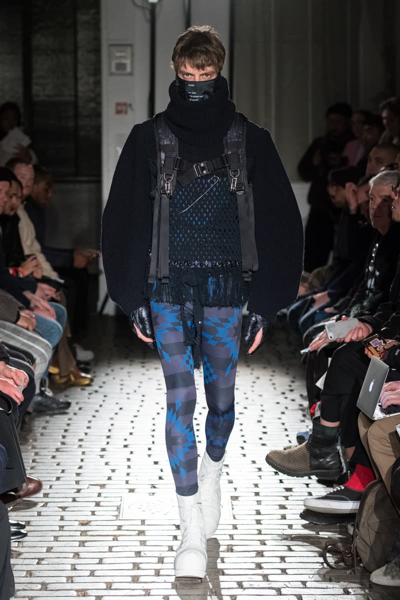 TAKAHIROMIYASHITA TheSoloist. Fall Winter 2019 paris fashion week Collection runway show one 1 my way takahiro miyashita