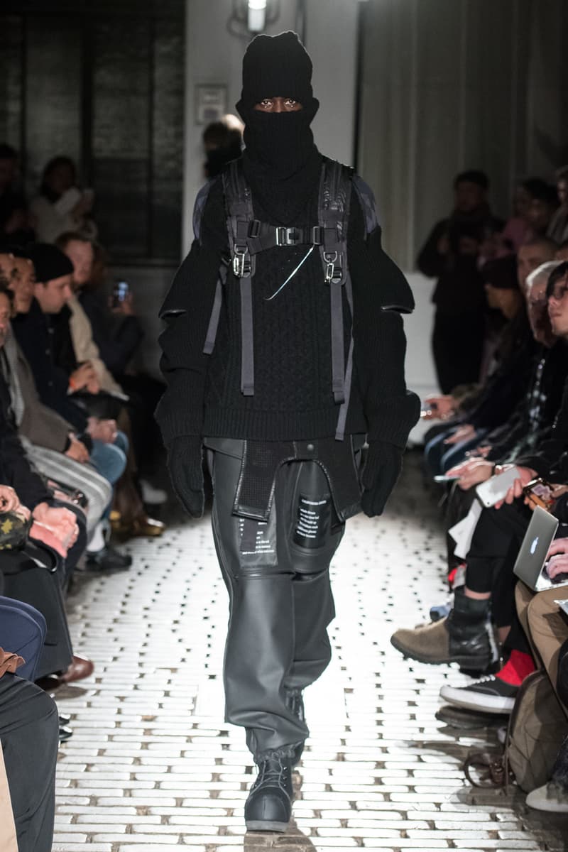 TAKAHIROMIYASHITA TheSoloist. Fall Winter 2019 paris fashion week Collection runway show one 1 my way takahiro miyashita