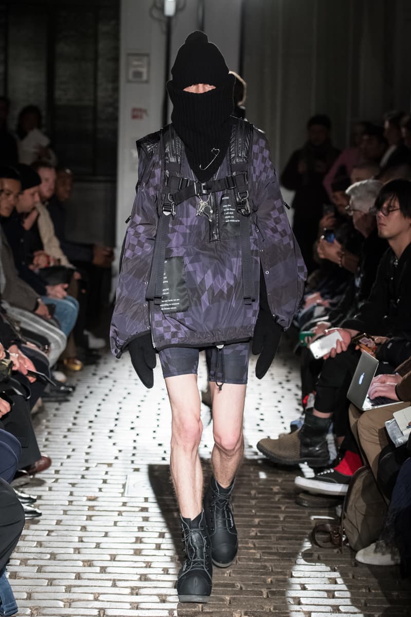 TAKAHIROMIYASHITA TheSoloist. Fall Winter 2019 paris fashion week Collection runway show one 1 my way takahiro miyashita