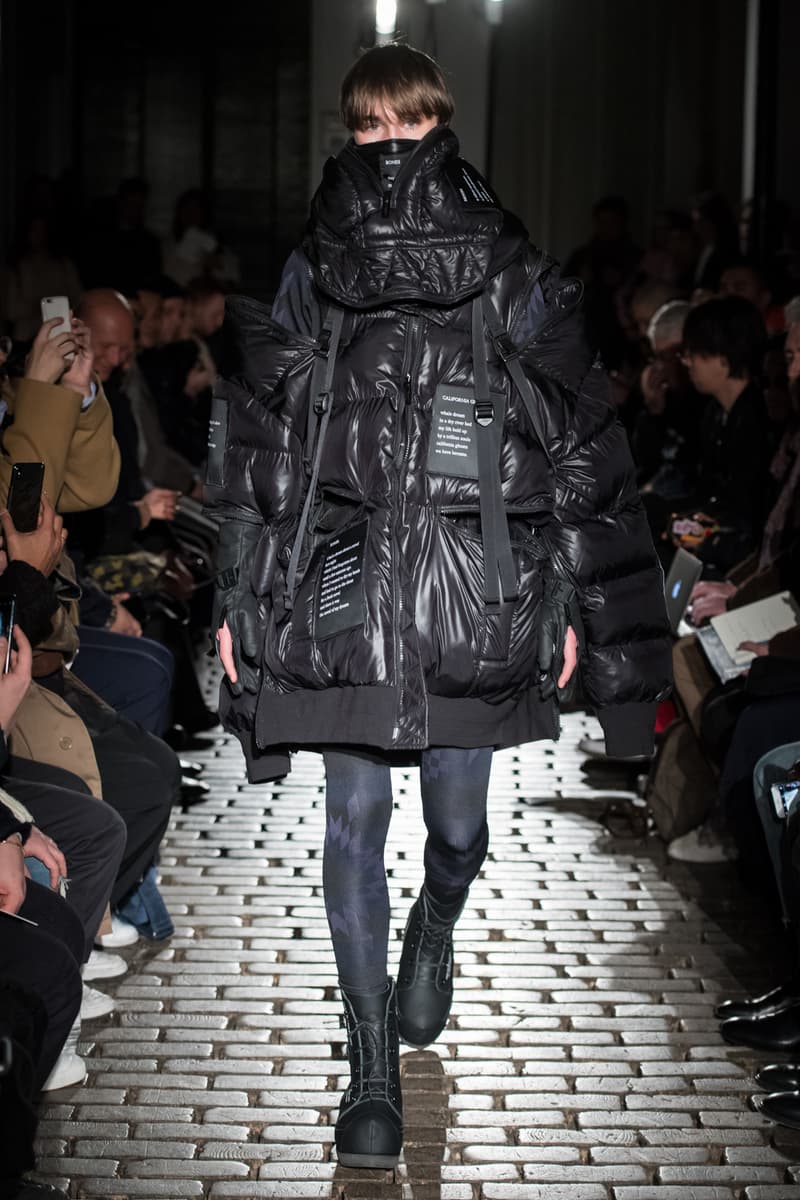 TAKAHIROMIYASHITA TheSoloist. Fall Winter 2019 paris fashion week Collection runway show one 1 my way takahiro miyashita