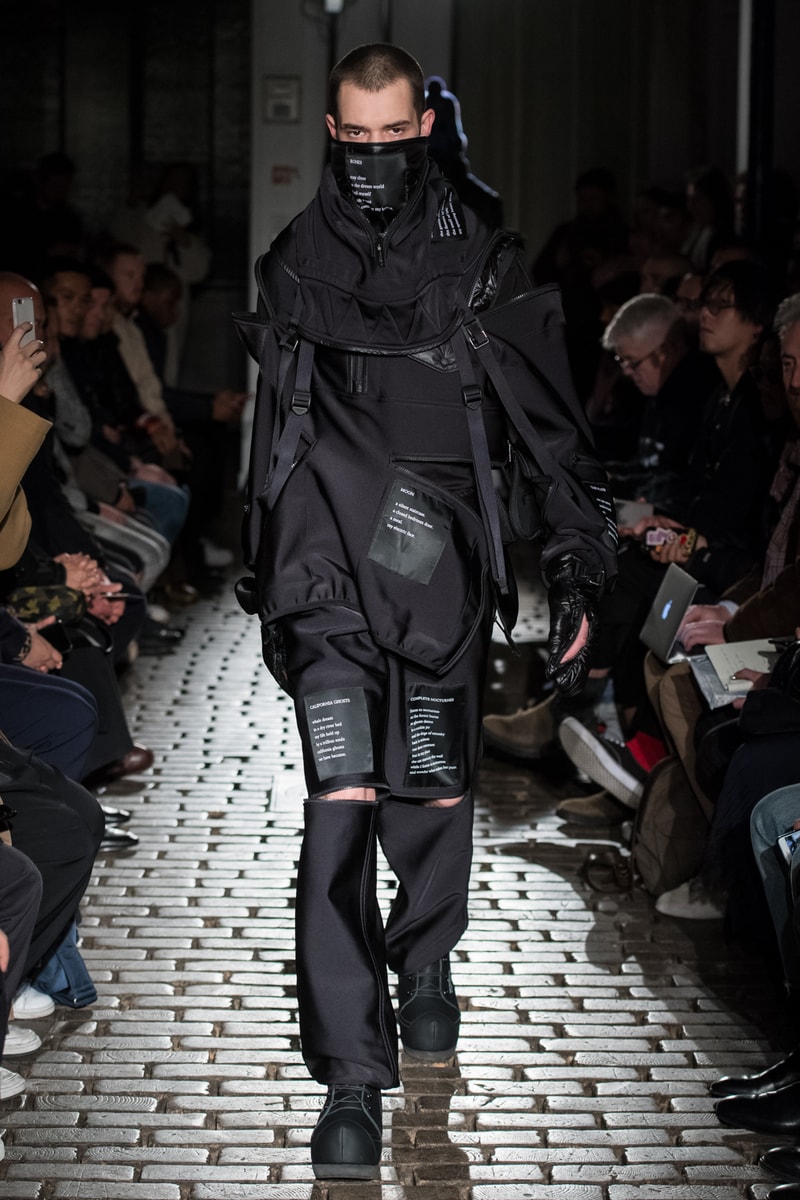 TAKAHIROMIYASHITA TheSoloist. Fall Winter 2019 paris fashion week Collection runway show one 1 my way takahiro miyashita
